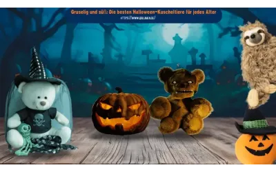 Gruselig und süß: Die besten Halloween-Kuscheltiere für jedes Alter