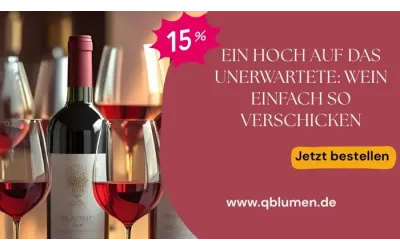 Ein Hoch auf das Unerwartete: Wein einfach so verschicken