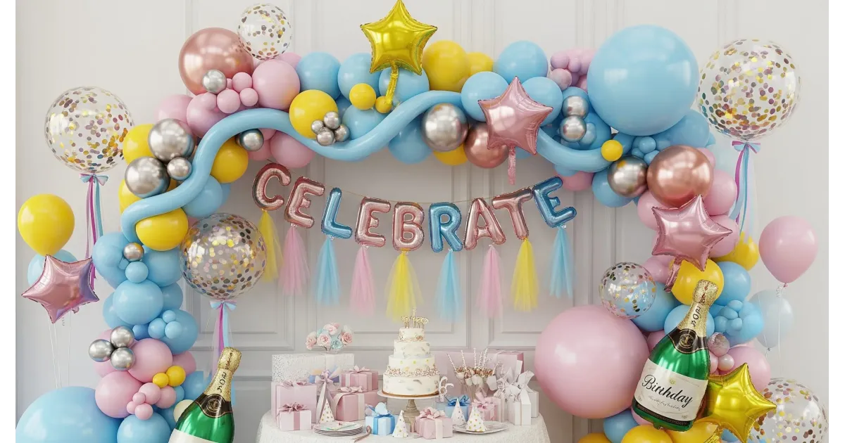Geburtstagsballons: Der ultimative Party-Deko-Guide 2025