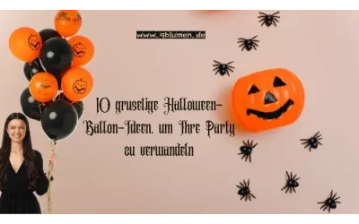 10 gruselige Halloween-Ballon-Ideen, um Ihre Party zu verwandeln