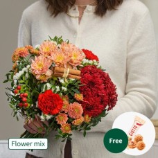 Blumenmischung Winterflirt mit 3 Ferrero Giotto