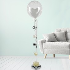 Double-Bubble-Riesen-Ballonherzen (190cm)
