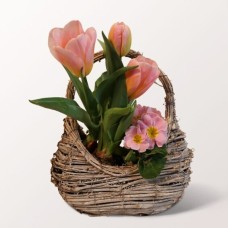 Frühlingsgeld im Korb