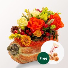 Arrangement Herbstleuchten mit 3 Ferrero Giotto