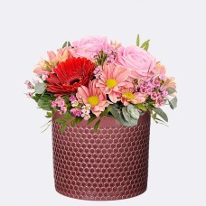 Blumenarrangement Danke
