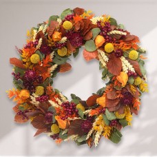 Trockenblumenkranz Herbstzauber