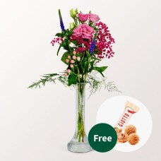 Arrangement Schöner Herbst mit 3 Ferrero Giotto