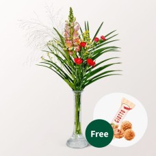 Arrangement Herbstballade mit 3 Ferrero Giotto