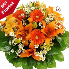 Blumenstrauß Orange