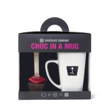Kuss in einer Becher-Geschenkbox