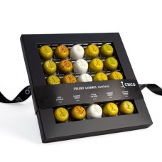 cremige Karamell-Bombon-Sammelbox