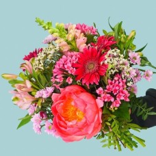 Rosa Pfingstrosenstrauß Riana