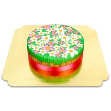 Flower Meadow Cake (Small (18 cm (6-8 slices)))