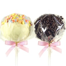 Cake-Pops - Red Velvet &amp; Chocolate Chips (12 Stück)
