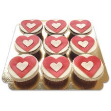 Cupcakes Herzen