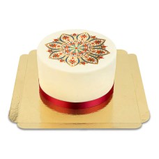 Deluxe Mandala-Torte (Klein (18 cm (12 Teile)))