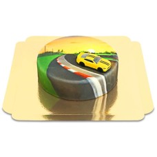 Ford® Miniaturauto auf Torte (Klein (18 cm (6-8 Teile)))