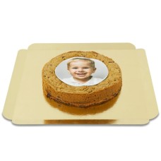 Fototorte mit Keksen