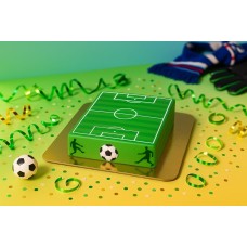 Fußballfeld-Torte (mittelgroß (25 cm x 17 cm (10 Stücke)))