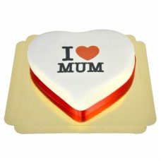 Herzkuchen "Ich liebe Mama" (Medium)
