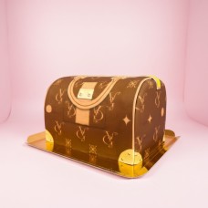 Brauner VG Handtaschenkuchen