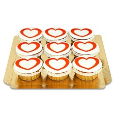 Herzen Cupcakes