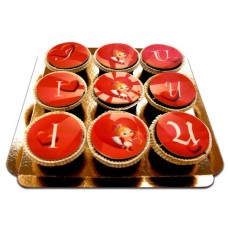 Ich liebe u Cupidon Cupcakes