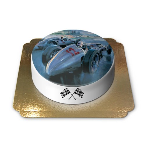 Formel-1-Torte (Klein (18 cm (6 Teile)))