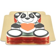 Pandakuchen mit Herz