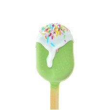Grüne Eis-Cake-Pops (10 Stück)