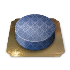 Royal Blue Cake (Small ((18 cm) 6-8 slices))