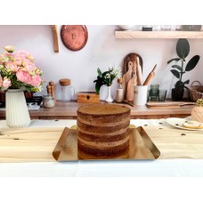 Naked Chocolate Cake - Verschiedene Größen (Klein (18 cm (12 Teile)))