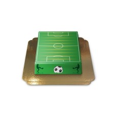 Football Field Cake (Medium ((25x17 cm) 10 parts))