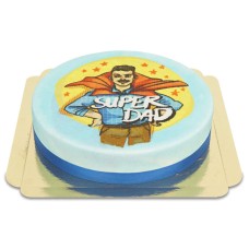 Super-Dad Cake (Small ((18 cm) 6-8 slices))