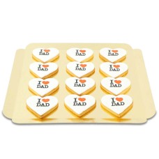 Ich liebe Papa-Kekse (12 Stück)