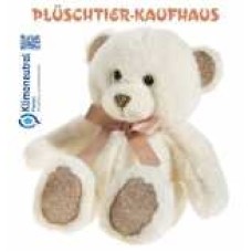 Teddy mit Rosenschleife und Glitzereffekt