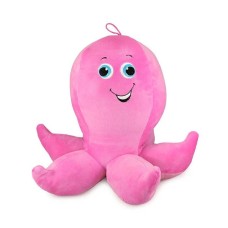 Lustiges Tintenfisch-Plüschtier (rosa)