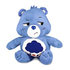 Glücksbärchis Kuscheltier (30 cm) - Blau (Grumpy Bear)