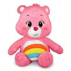 Glücksbärchis Kuscheltier (30 cm) - Rosa (Smiling Bear)