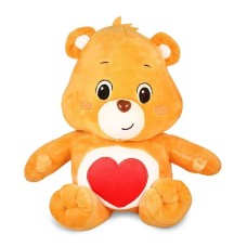 Glücksbärchis Kuscheltier (30 cm) - Orange (Herzbär)