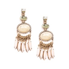 Peach Passion Statement Ohrringe