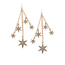 Stern Kette Ohrringe