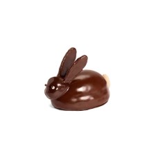 Hockender Hase dunkle Schokolade 80G