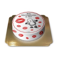 sheepworld Geburtstagskusskuchen (Klein (6 Portionen))