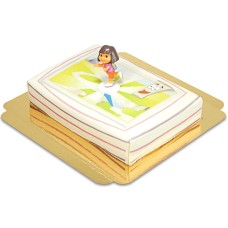 Dora auf Abenteuerkuchen