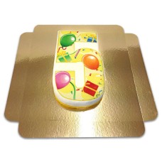 Nummernkuchen zum Geburtstag