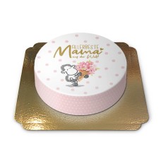 Sheepworld - Best Mom Ever Cake (Klein ((18 cm)6 Portionen))