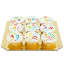 Geburtstag Cupcakes