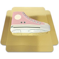 Pinker Turnschuhkuchen