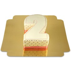 Zahlentorte deluxe, verschiedene Farben